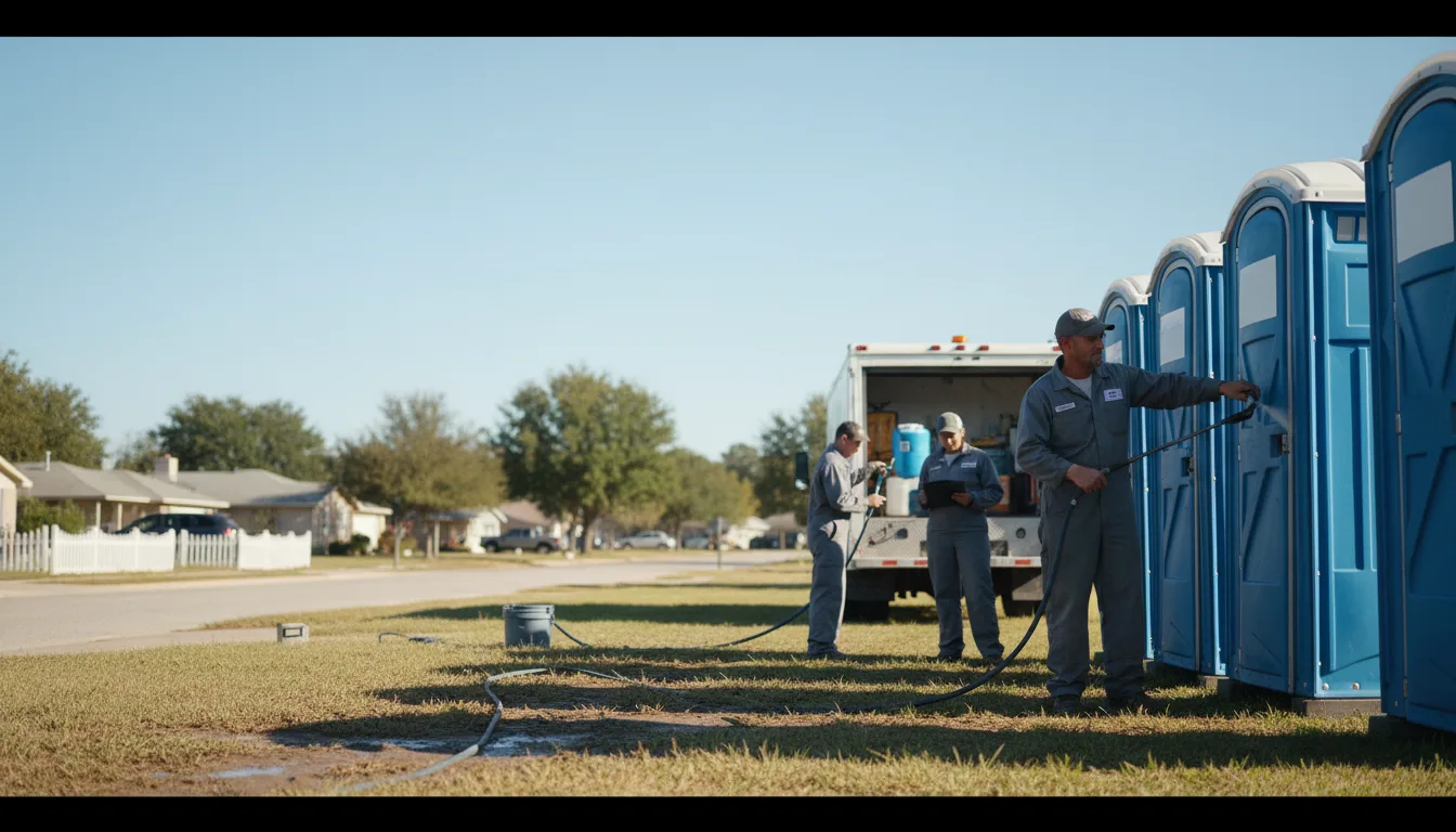 Long-Term Portable Toilet Rental in Secor, IL near me